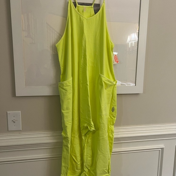 Free People Sour Citrus/Neon Yellow Hot Shot Onesie - Picture 6 of 7